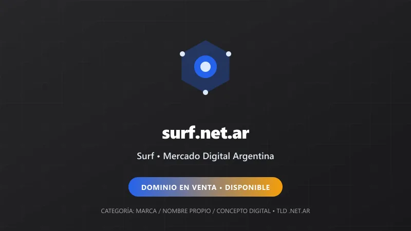 Identidad gráfica y activo digital para Surf en Argentina